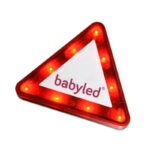 BABYLED triangulo bebé a bordo luminosos¡ - Imagen 4