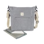 Bolsa canastilla VICHY NEGRO Walking Mum - Imagen 3