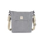 Bolsa canastilla VICHY NEGRO Walking Mum