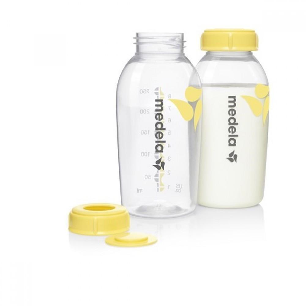 botellas-250-medela Biberón-botella pack 2 unidades 250 ml. Medela - Imagen 1