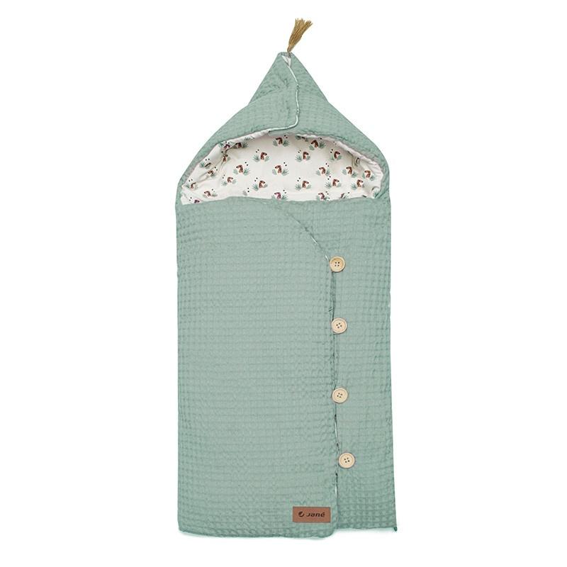 saco-arrullo-mims-de-jane-u08-green Saco capazo/grupo 0 MIMS+ Forest Green Jané - Imagen 1