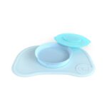 Vajilla infantil Click-Mat Mini+plato Twistshake azul 2024