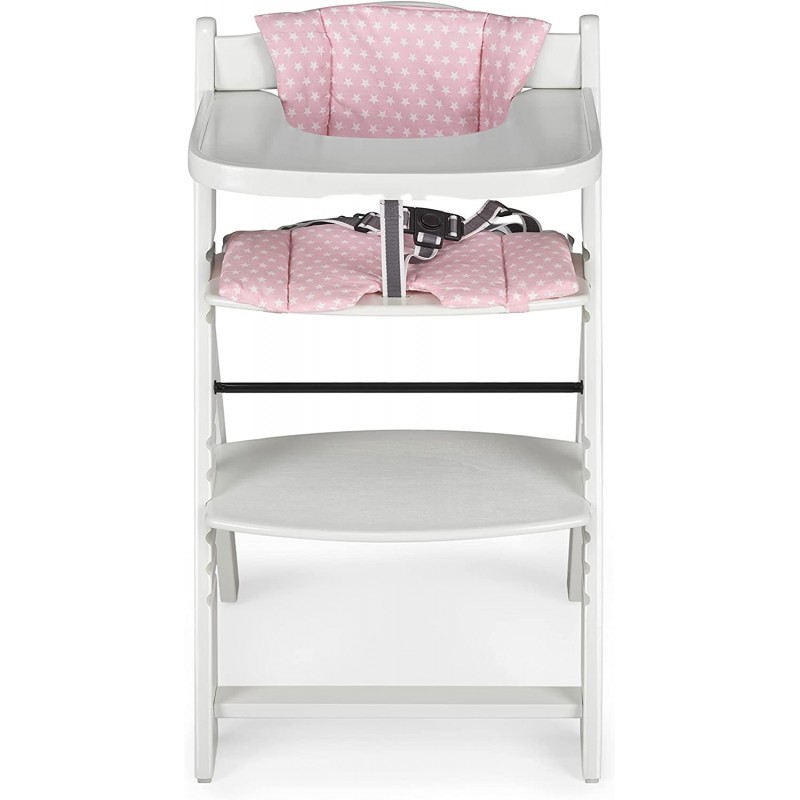 ms-trona-full-madera-blanco-rosa Trona FULL madera blanco/rosa MS - Imagen 1