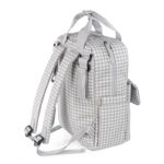 Mochila silla bebé VICHY gris Walking Mum - Imagen 3