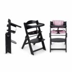 Trona Full Plus negro rosa/estrellas blanco Innovaciones Ms