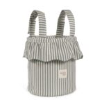 Bolso bucket Praliné rayas matcha Walking Mum - Imagen 3